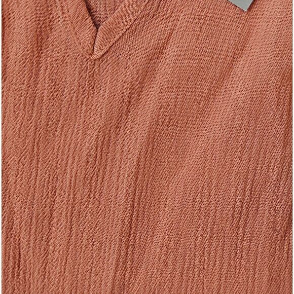 💝Nwt Soyaconcept Coral Orange Women's Top - Picture 3 of 4
